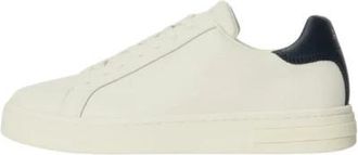 A|X Armani Exchange Leather Sneakers - Heren - Sneakers - Wit - 40 EU - Leer - Schoenen
