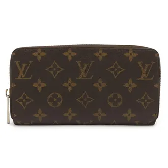Louis Vuitton Monogram Brown Monogram Canvas Pvc Coated Canvas Long Wallet (Bi-Fold) (Pre-Owned)