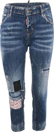 Dsquared2 Jeans Cool Girl con dettaglio patchwork Pre-owned - Blu