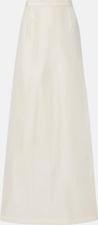 Gucci Silk faille maxi skirt