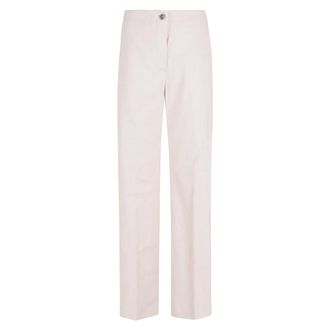 Seventy Straight Trousers, female, Pink, Size: XS Pantalone Straight Trousers
