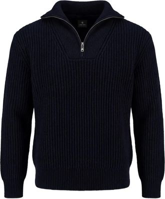 Anine Bing Maglione con zip - Blu