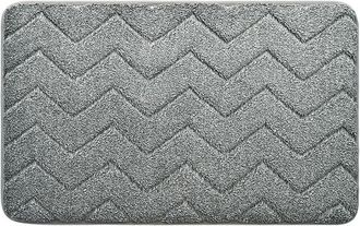 OEM Felpudo De 50 X 80 Cm, Antideslizante, Absorbente, F&aacute;cil De Limpiar, Para Dormitorio, Cocina Y Pasillo, Color Gris