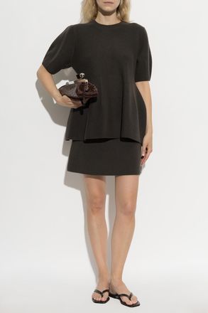 Lisa Yang Cashmere Skirt Clare, Womens, Green