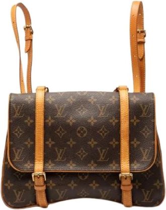Louis Vuitton Pre-owned Marelle Sac a Dos - Dames - Vintage Rugzakken - Bruin - ONE Size - Vintage