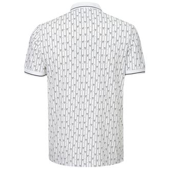 Dolce & Gabbana Mens White Cotton Polo Shirt