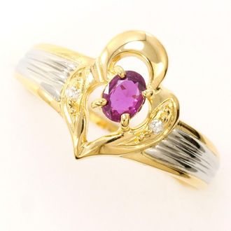 C&A Platinum Yellow Gold Yellow Gold (18K) Platinum 900 Band Ring (Pre-Owned)