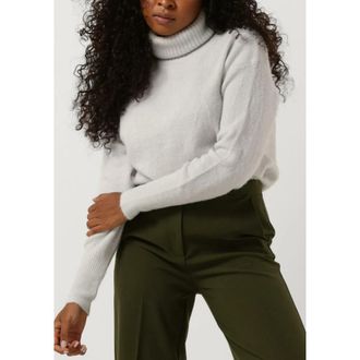 Tiger Of Sweden Paxi A Pullover - Dames - Coltruien - Beige - L - Wol - Truien & Vesten