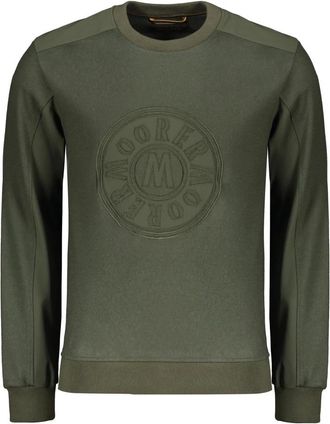 Moorer Sweatshirt - Heren - Sweatshirts - Groen - M - Hoodies & sweatvesten