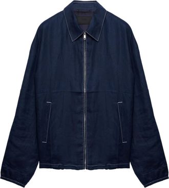 Prada Giacca ampia - Blu