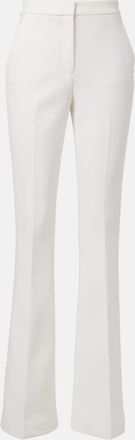 Rebecca Vallance Pantaloni flared Rory in cr&ecirc;pe a vita alta