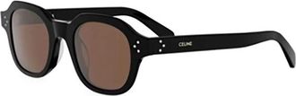 Celine 1P535Dy 0A - unisex - Zonnebrillen - Zwart - 48 MM - Accessoires