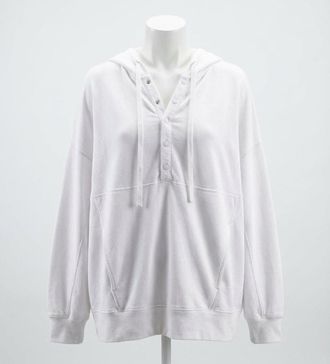 Z Supply The Weekender Hoodie In White