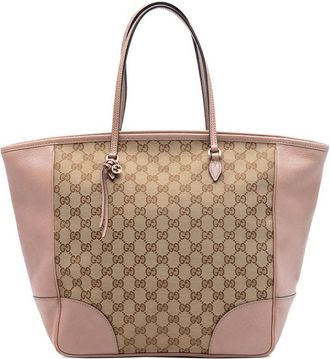 Gucci Pre-owned Gucci GG Canvas and Leather Bree Tote Ladies 0RXLFA0D542OE8LP