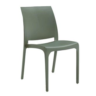 Milani Home Milani Home - Volga - Sedia Da Giardino In Plastica Set Da 4