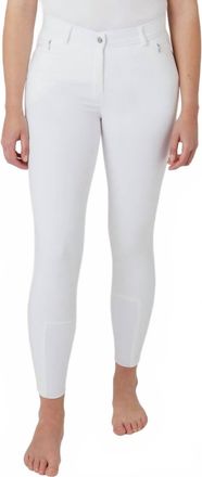 Horze Womens Kaitlin Full Seat Breeches Pants In White