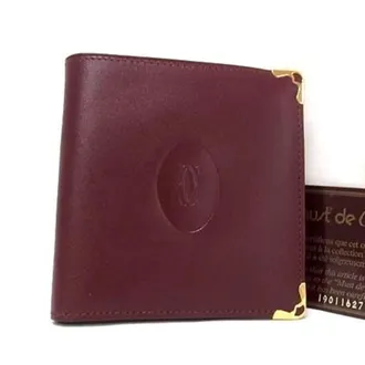 Cartier Bordeaux Wallet (Bi-Fold) (Pre-Owned)