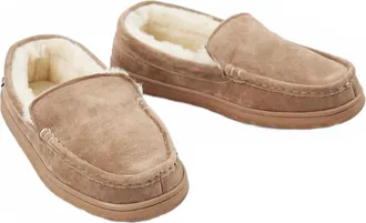 Lamofootwear Mens Harrison Moccasin In Chestnut