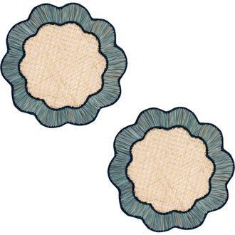 Coro Cora Breezy Placemat - Set of 2 in Blue/navy at Nordstrom