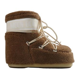 Moon Boot Icon Low Fleece Boot - - Shoes - Donna - Marrone - 39 EU
