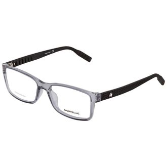 Montblanc Demo Rectangular Mens Eyeglasses MB0066O 003 56