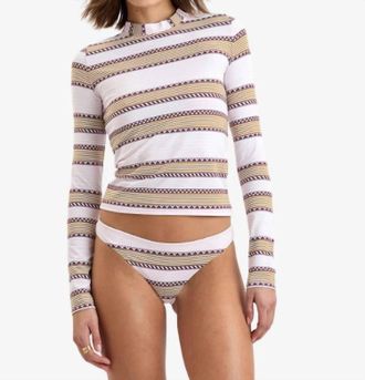 Lemlem Meron Bikini Bottom In Munit Pink