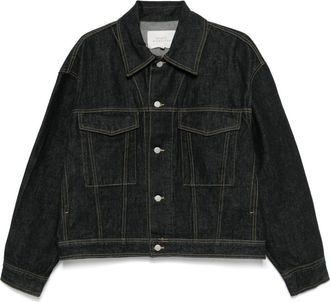 STUDIO NICHOLSON denim jacket - Black