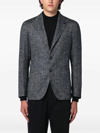 Tagliatore single-breasted blazer - men - Wool/Alpaca Wool/Polyamide/Elastane - 54 - Grey