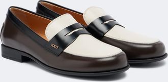 Tod's Leather penny loafers
