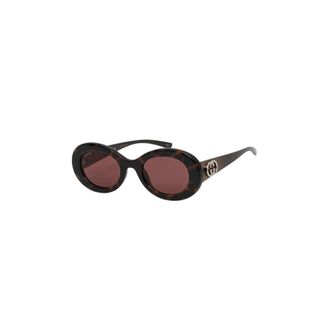 Gucci Zonnebrillen - Dames - Accessoires - Bruin - Maat: 51 MM