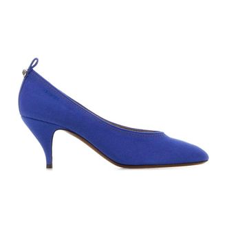 Versace Pumps, female, Blue, Size: 11 US Tina Denim Pumps 65 mm