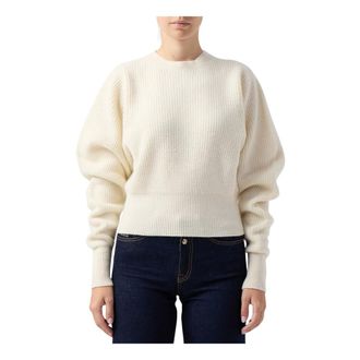 Federica Tosi Maglione Girocollo - - Knitwear - Donna - Beige - M