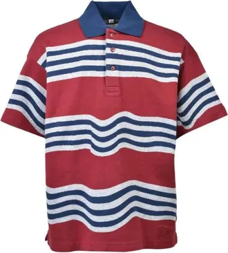 Napapijri Polo in Cotone a Righe - - Tops - Uomo - Multicolore - XS