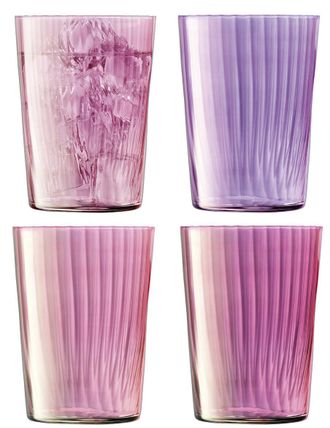 LSA International Mundgeblasene Gl&auml;ser Gems Garnet 560 ml (4er-Set)