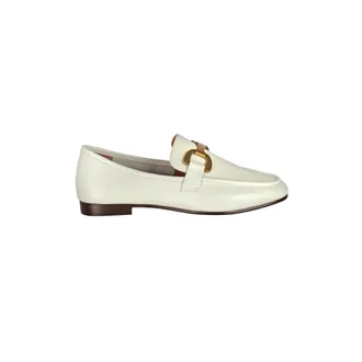 Bibi Lou Loafers, female, Beige, Size: 6 US Vintage Leather Loafer