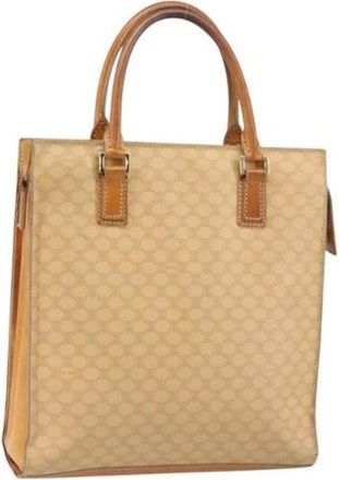 Celine Pre-owned Plastic Tote Bag - Dames - Vintage Shopper - Beige - ONE Size - Vintage