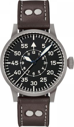 Laco Pilot Watch Original Automatic Black Dial Mens Watch 861749