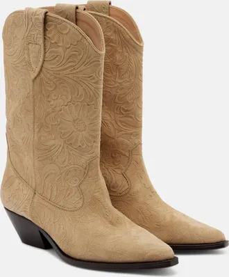 Isabel Marant Botas cowboy Duerto de ante