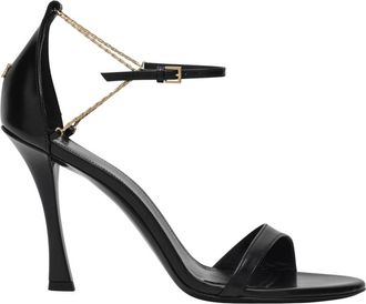 Givenchy Hoge hak sandalen - Dames - Sandalen met hakken - Zwart - 39 EU - Schoenen