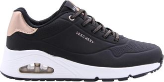 Skechers Leira Sneaker - Dames - Sneakers - Zwart - 39 EU - Schoenen