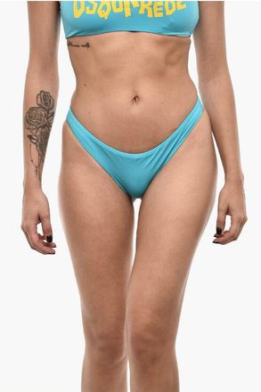 Dsquared2 Nylon Stretch Bikini Bottom With Logo size 40