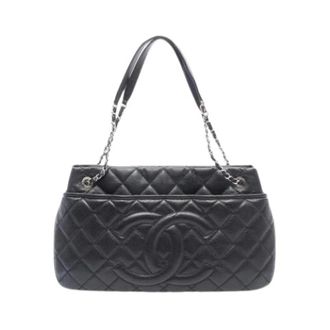 Chanel unisex, Pre-owned, Zwart, Maat: ONE Size Leer