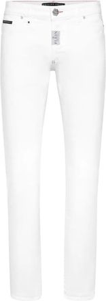 Philipp Plein Jeans in cotone - Bianco