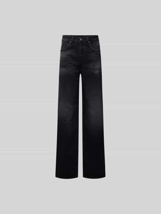 Diesel Wide Fit Jeans im 5-Pocket-Design in Black, Gr&ouml;&szlig;e 30/32