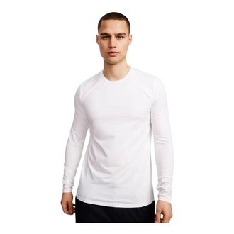 Kiefermann Long Sleeve T-Shirts, male, White, XL, Emil LS Shirt