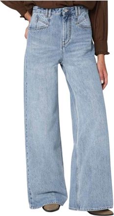 Isabel Marant Reguliere Jeans - Dames - Loose Fit Jeans - Blauw - XS - Jeans