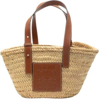 Loewe Pre-owned Tote Bags, female, Beige, Size: ONE SIZE Pre-owned Tote Bag