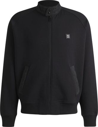 HUGO BOSS Hugo Mens Diwano Full Zip Fleece in Black - Size X-Small