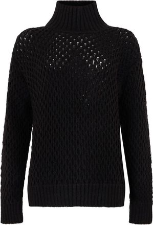 Moorer Minou - Dames - Coltruien - Zwart - XS - Wol - Truien & Vesten