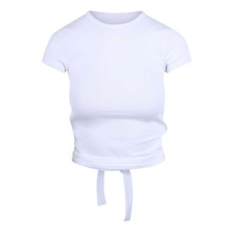 Diesel T-Shirts, female, White, Size: L T-bunny-tail T-shirt